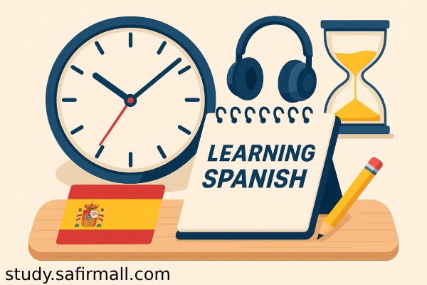 یادگیری زبان اسپانیایی چقدر طول میکشد