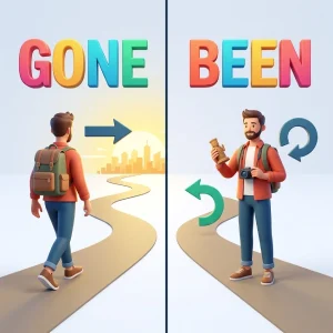 gone و been