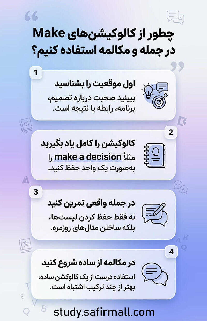 کالوکیشن های make