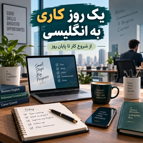 یک روز کاری به انگلیسی